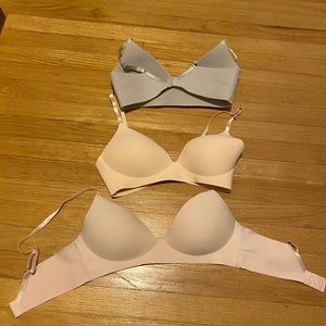 Vince Camuto Wireless Bras 3 pack 34C NEW